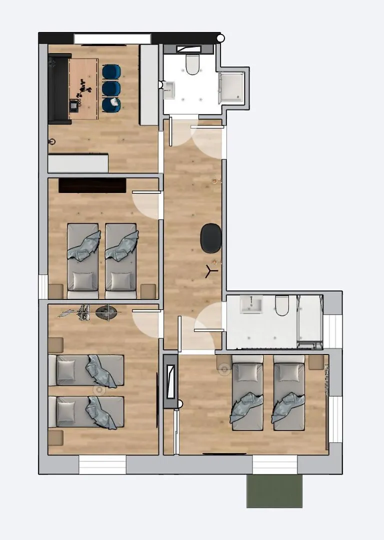 Flatista Homes - Luise München Lejlighed